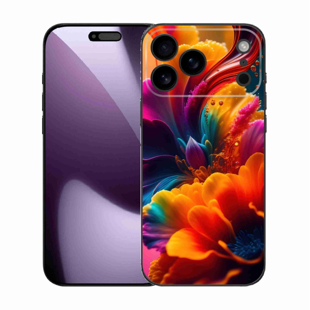 Gelový kryt mmCase na iPhone 17 Pro Max - abstraktní motiv 2