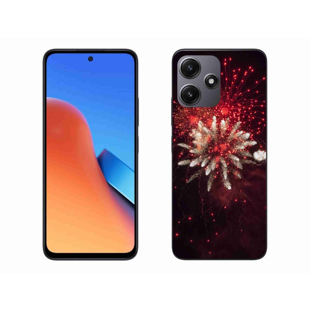 Gelový kryt mmCase na Xiaomi Redmi 12 5G - ohňostroj