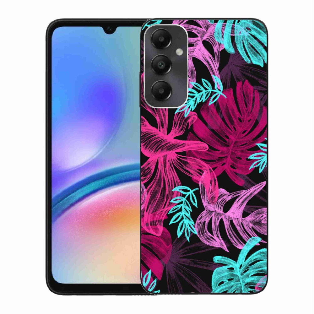 Gelový kryt mmCase na Samsung Galaxy A05s - květiny 1