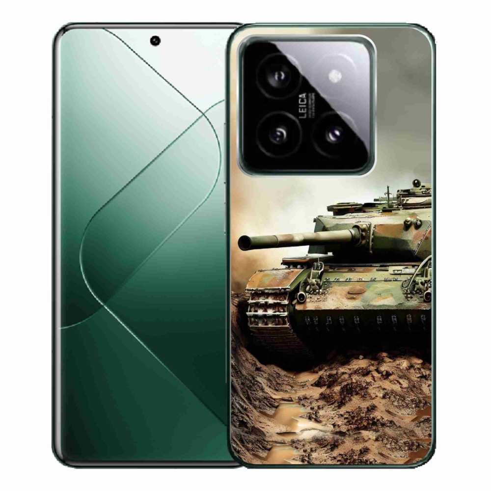 Gelový kryt mmCase na Xiaomi 14 Pro - tank