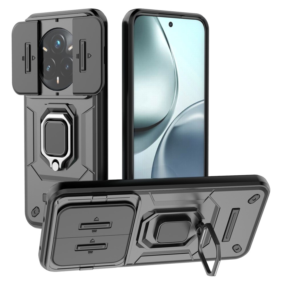 Lens odolný kryt na Realme 14 Pro+ 5G - černý
