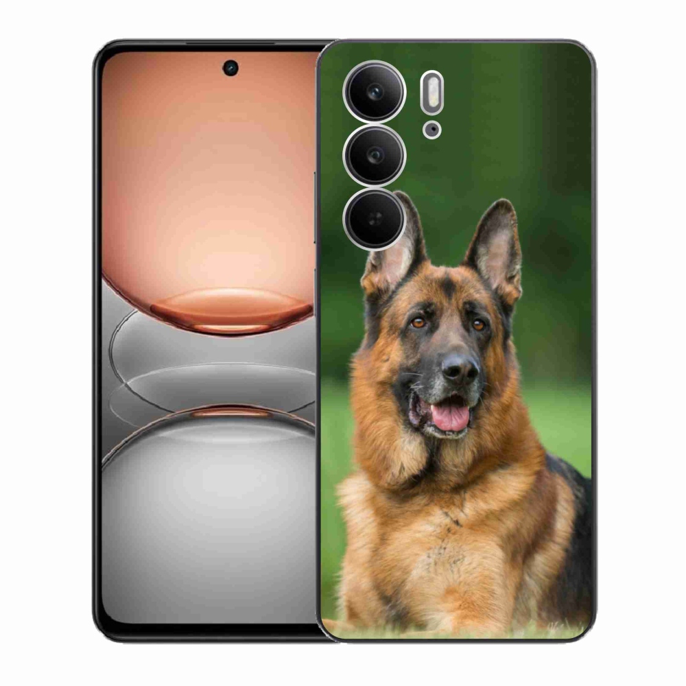 Gelový kryt mmCase na Realme C75 - německý ovčák