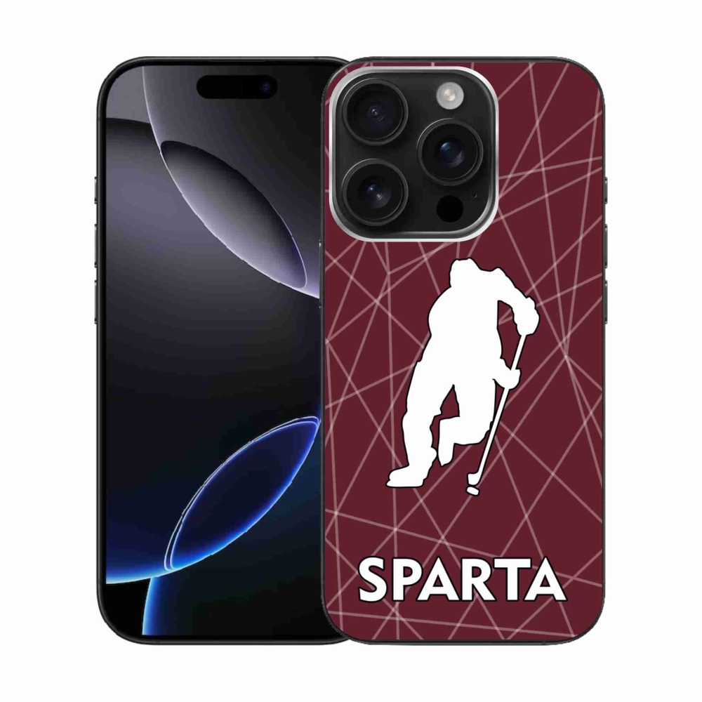 Gelový kryt mmCase na iPhone 16 Pro - Sparta
