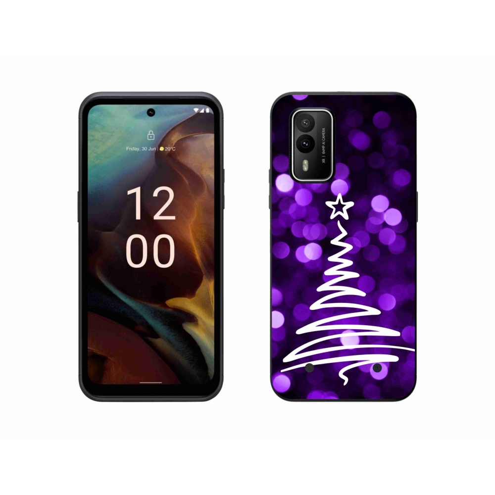 Gelový kryt mmCase na Nokia XR21 - stromek