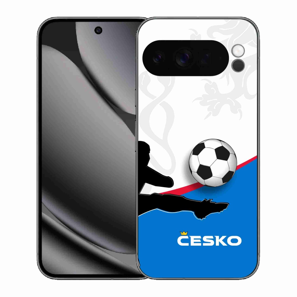 Gelový kryt mmCase na Google Pixel 10 Pro XL - fotbal Česko 3