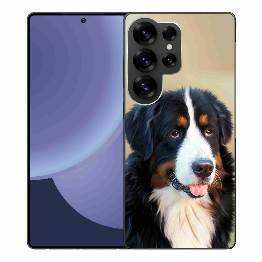 Gelový kryt mmCase na Samsung Galaxy S25 Ultra - bernský salašnický pes
