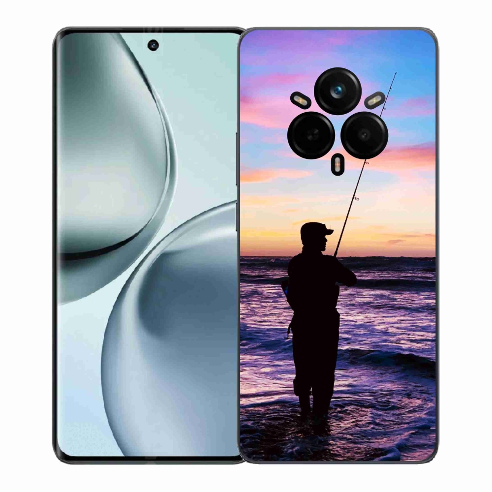 Gelový kryt mmCase na Realme 14 Pro+ 5G - rybaření 1