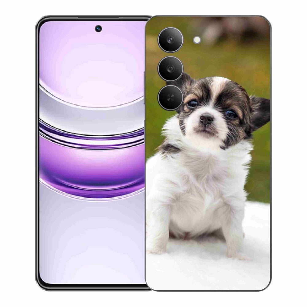 Gelový kryt mmCase na Realme 14x 5G - čivava 4