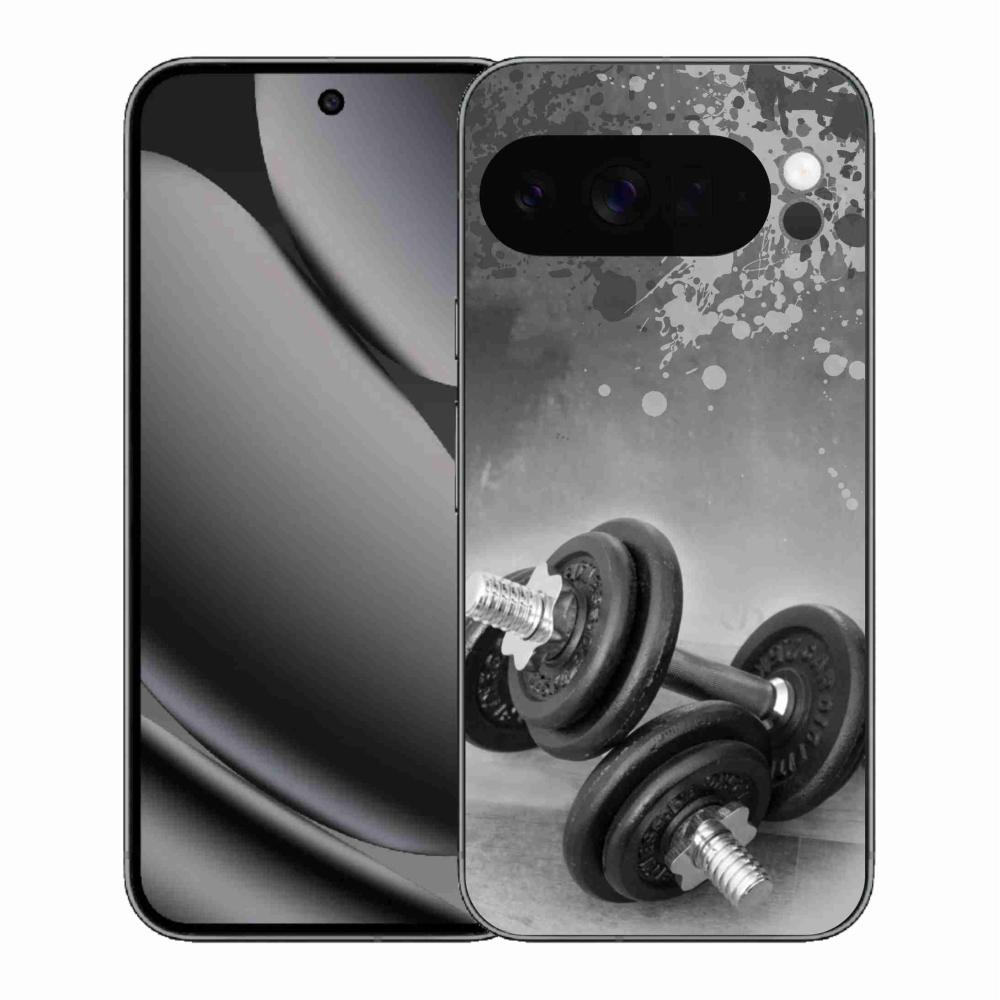 Gelový kryt mmCase na Google Pixel 10 Pro XL - činky 1
