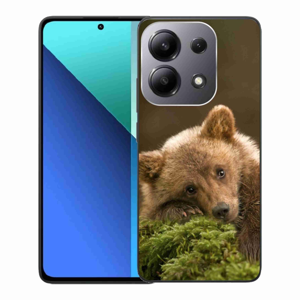 Gelový kryt mmCase na Xiaomi Redmi Note 13 - medvěd
