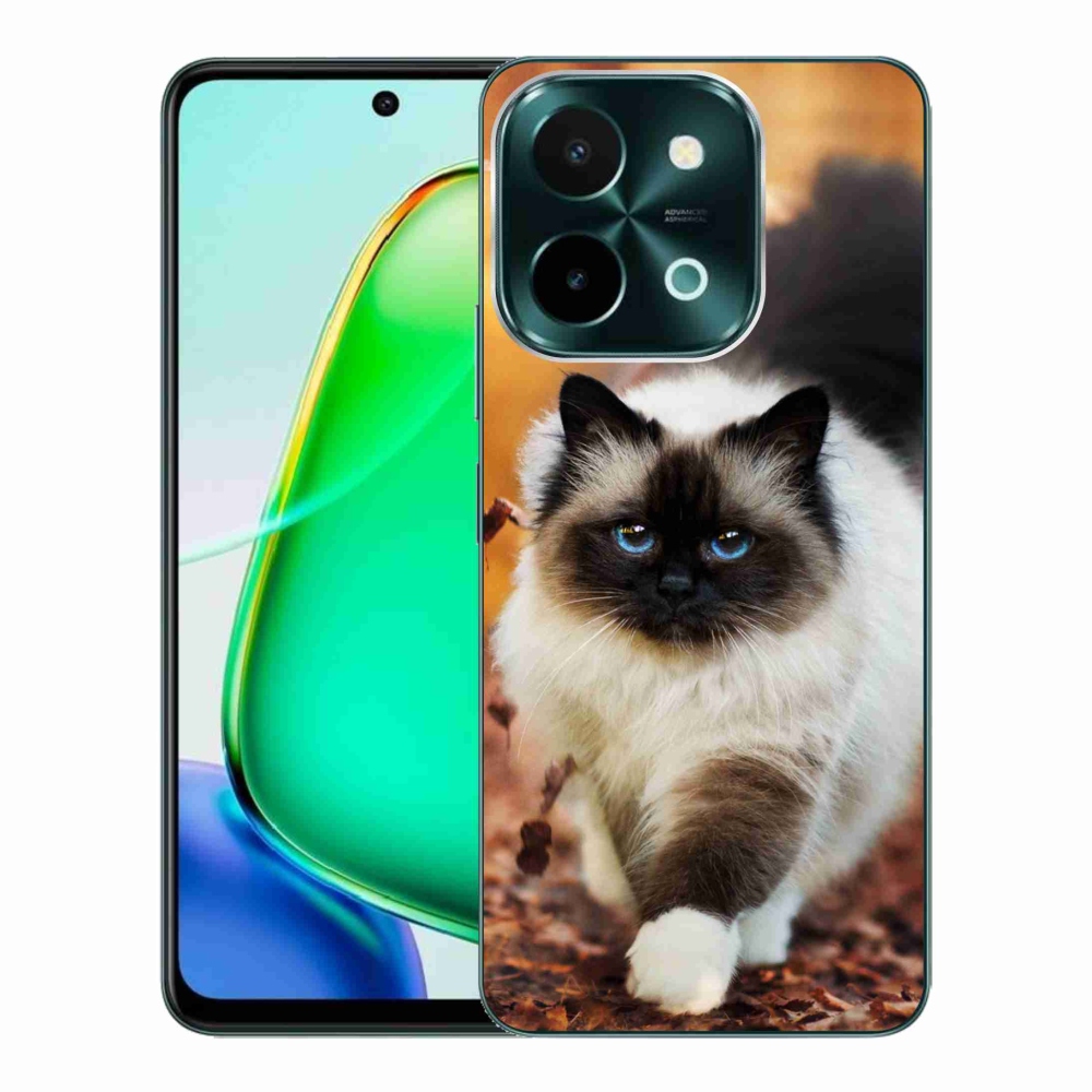 Gelový obal mmCase na Vivo Y28 - kočka