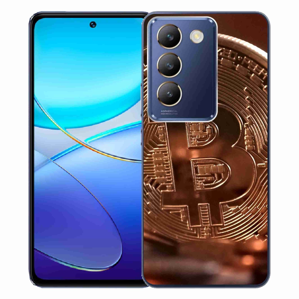 Gelový kryt mmCase na Vivo V40 SE 4G/5G - bitcoin