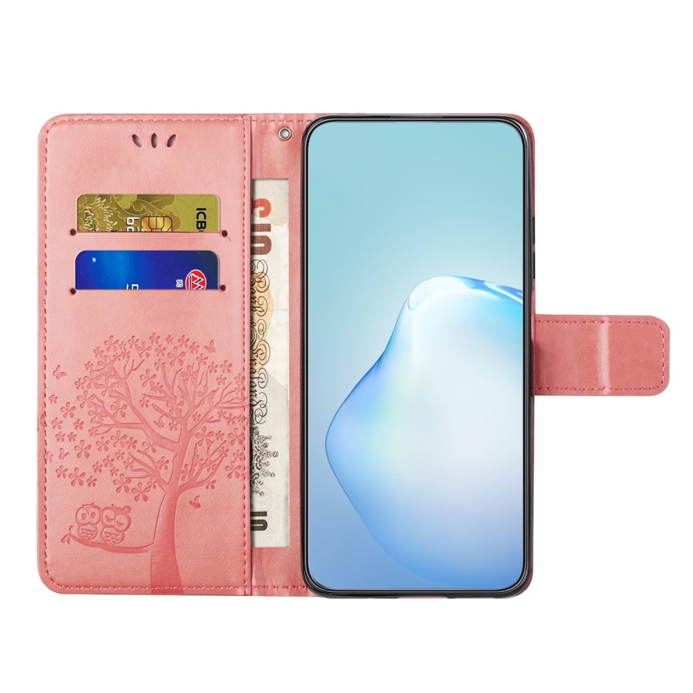 Tree knížkové pouzdro na Samsung Galaxy A35 5G - růžové
