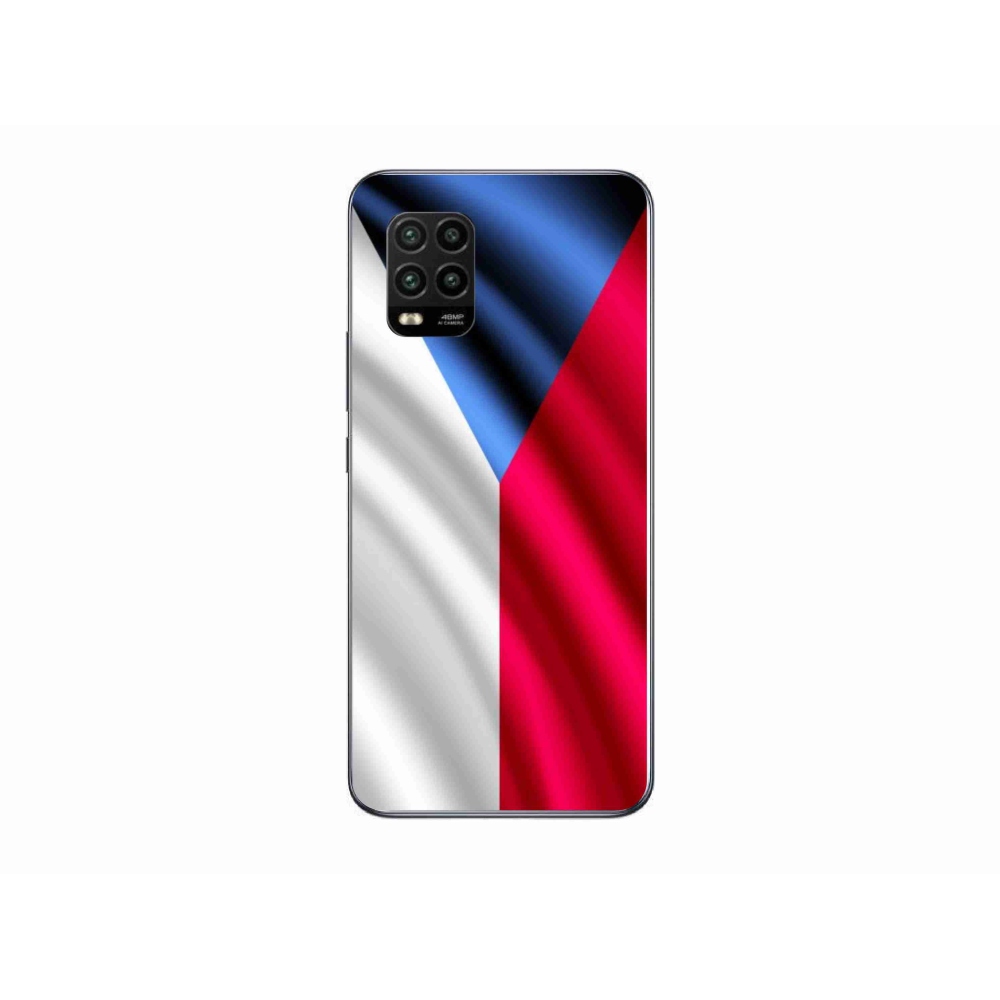 Gelový kryt mmCase na mobil Xiaomi Mi 10 Lite - česká vlajka