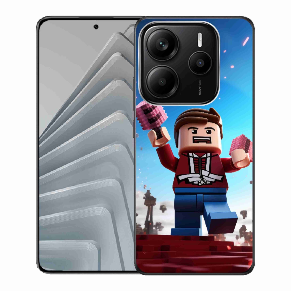 Gelový kryt mmCase na Xiaomi Redmi Note 14 5G - roblox 2