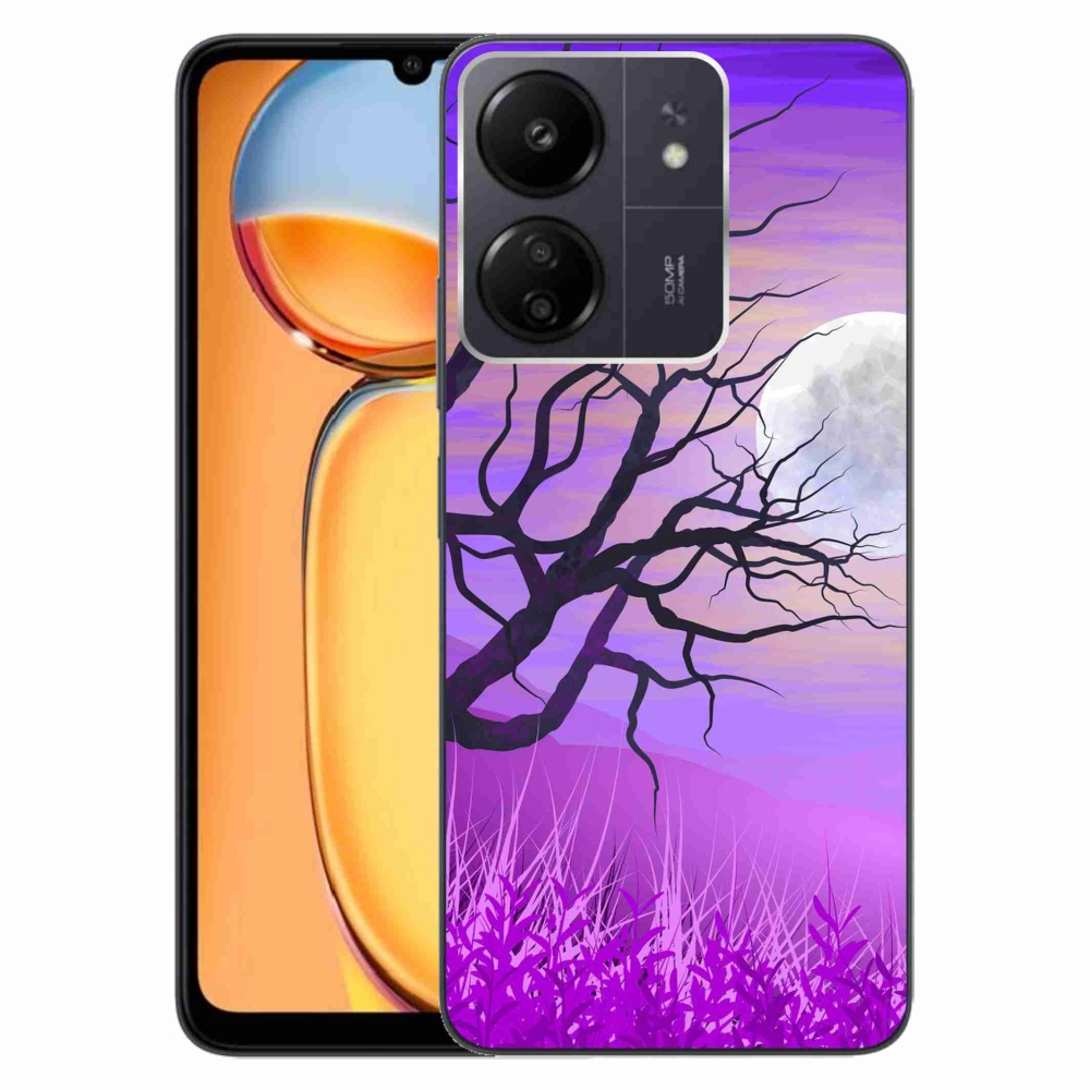 Gelový obal mmCase na Xiaomi Poco C65/Redmi 13C - kreslený opadaný strom