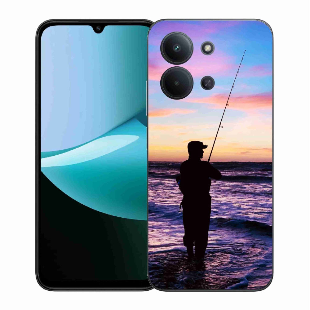 Gelový kryt mmCase na Xiaomi Redmi 15C 4G (171mm)/Poco C85 4G (171mm) - rybaření 1