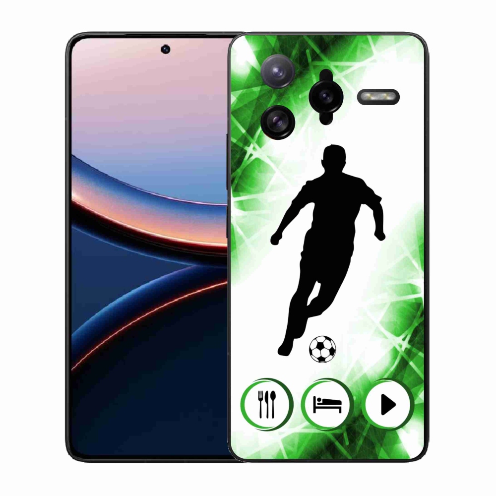 Gelový kryt mmCase na Xiaomi Poco F7 Ultra - fotbalista