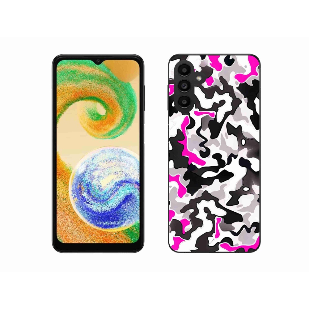 Gelový kryt mmCase na Samsung Galaxy A04s (164.7x76.7x9.1mm) - maskáčový vzor 5