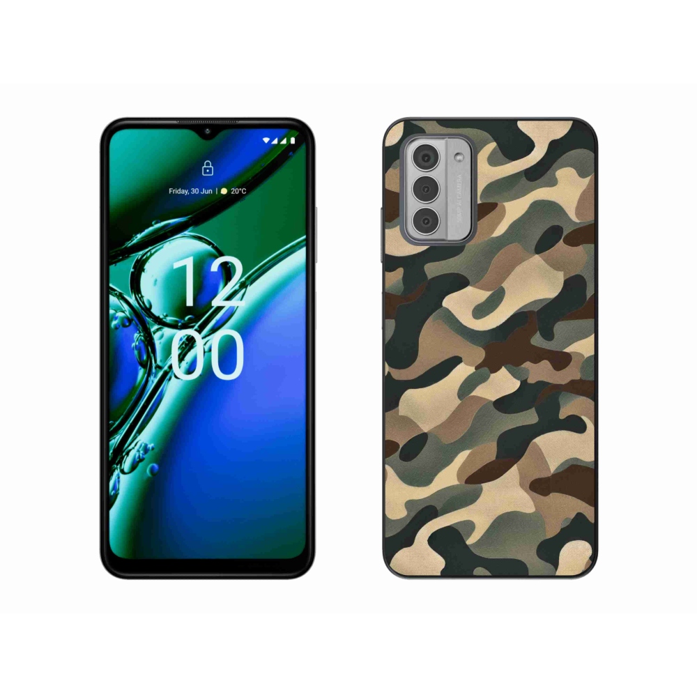 Gelový kryt mmCase na Nokia G42 - maskáčový vzor 11