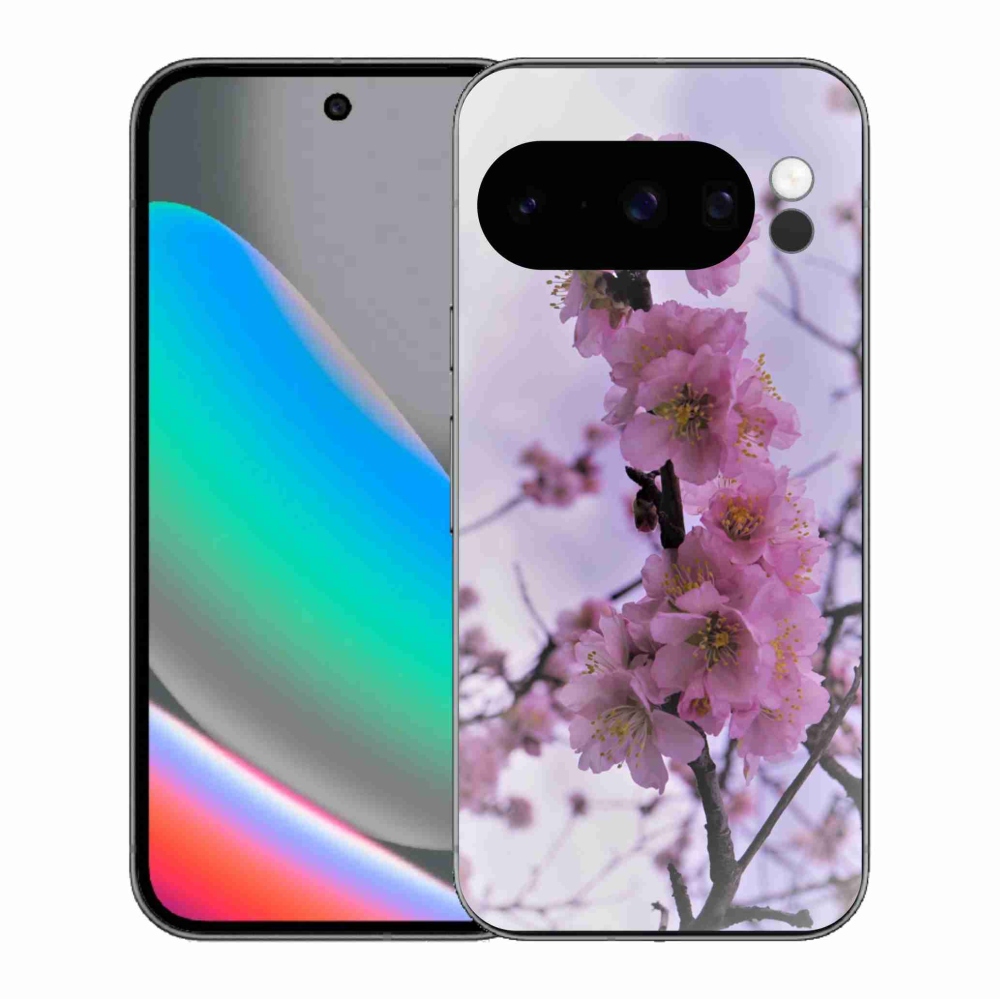 Gelový kryt mmCase na Google Pixel 10 Pro - květiny 7