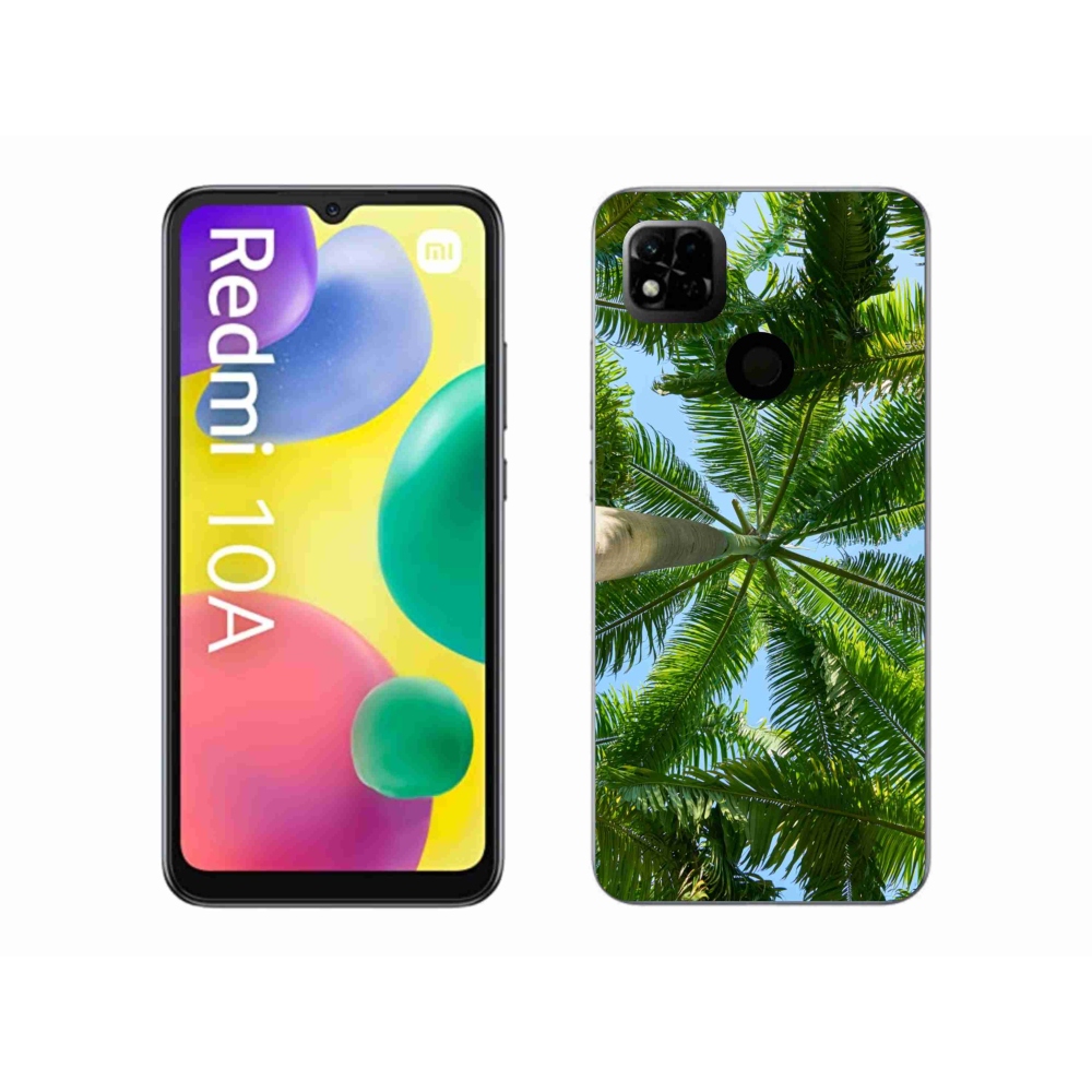 Gelový kryt mmCase na Xiaomi Redmi 10A - palmy