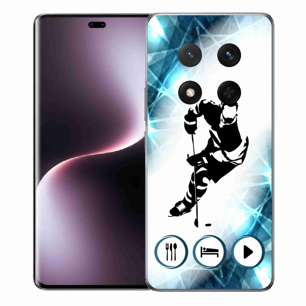 Gelový kryt mmCase na Honor Magic 7 Lite 5G - hokej 1