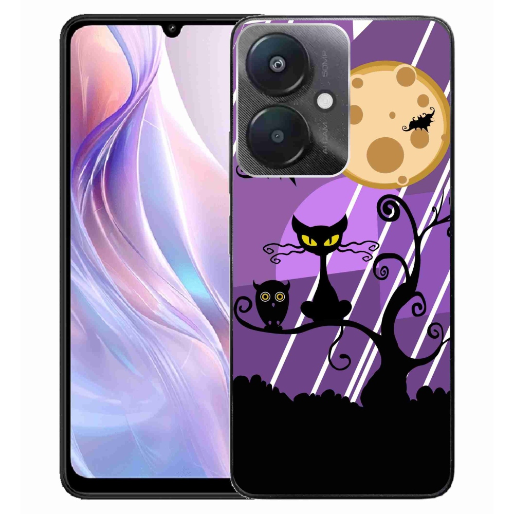 Gelový kryt mmCase na Xiaomi Redmi 13C 5G - halloween