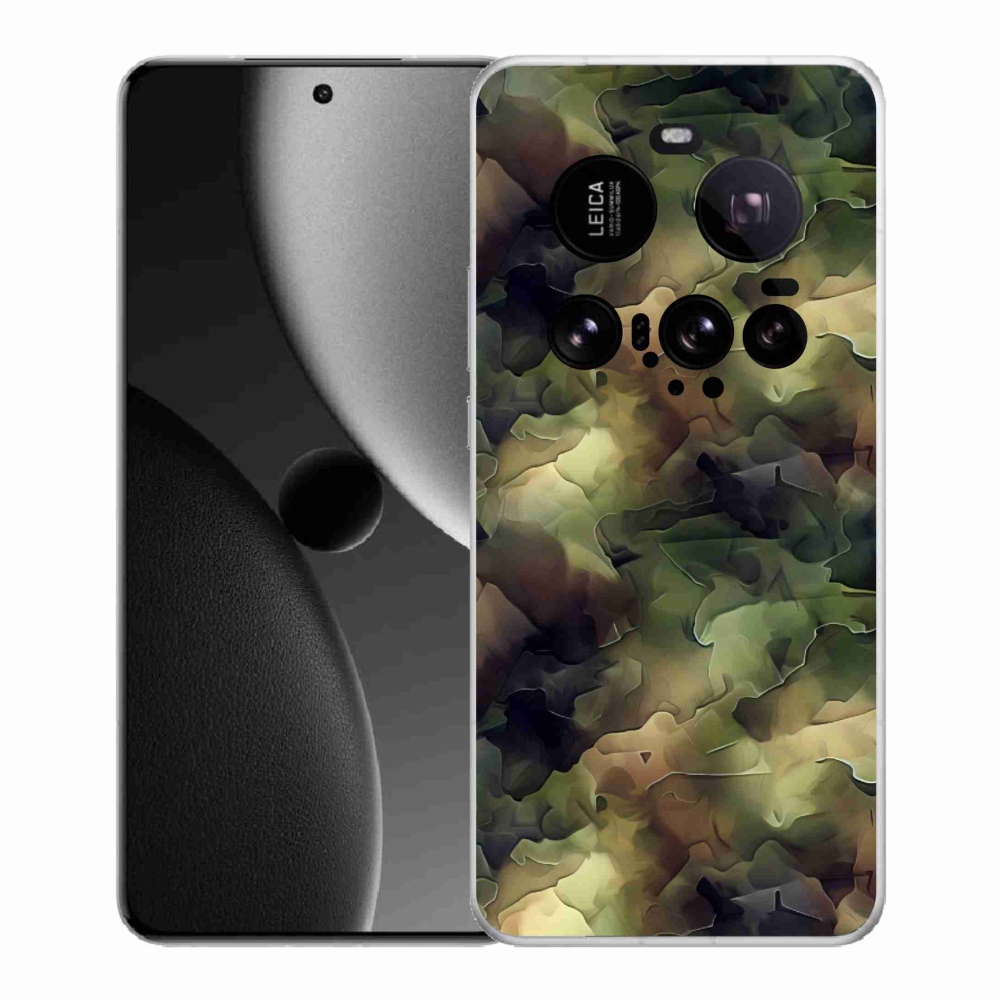 Gelový kryt mmCase na Xiaomi 15 Ultra - maskáčový vzor 10