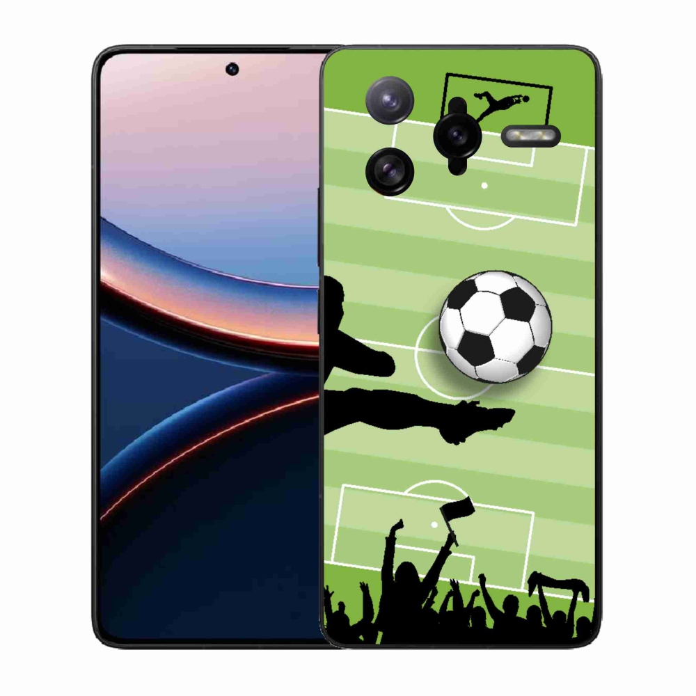Gelový kryt mmCase na Xiaomi Poco F7 Ultra - fotbal 3