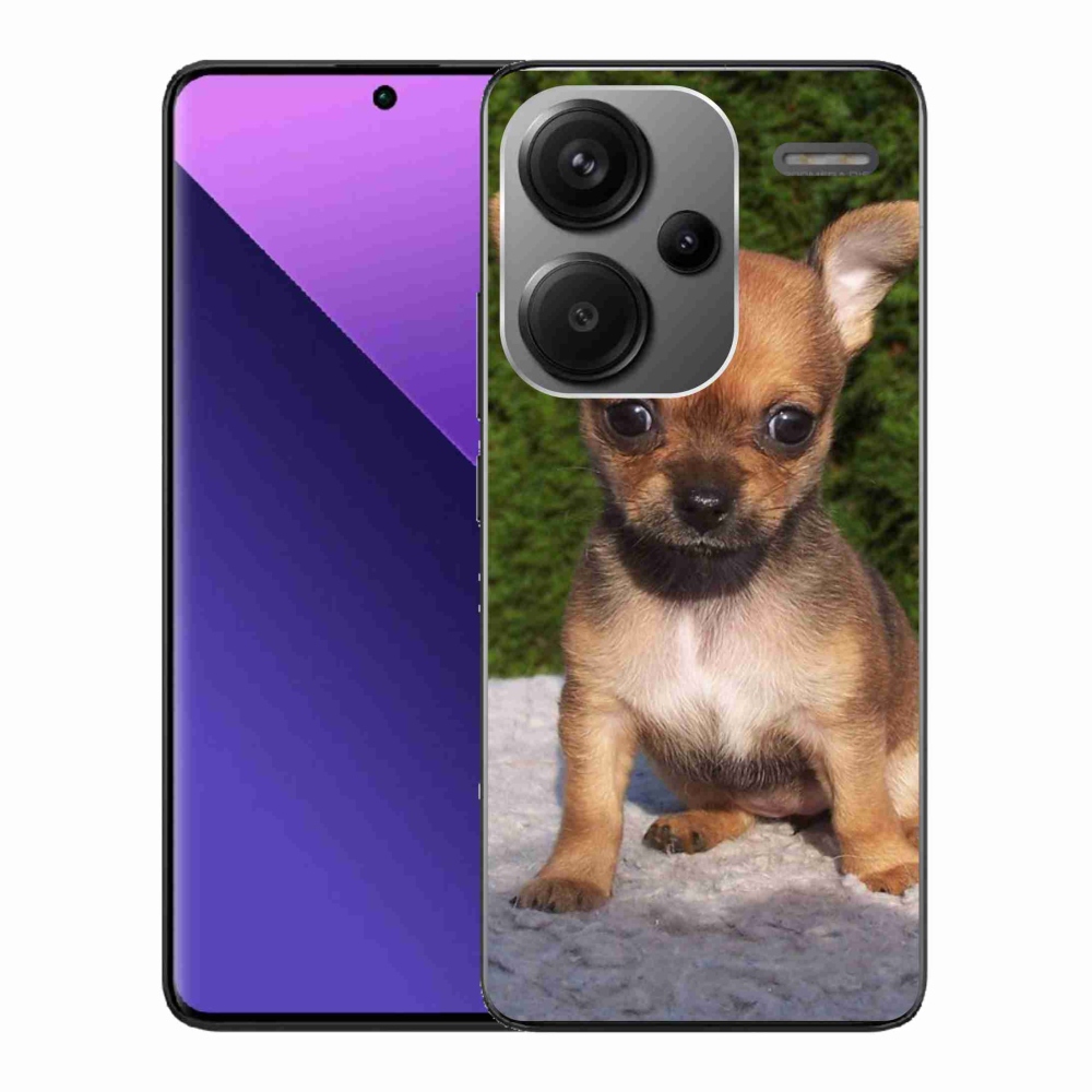 Gelový obal mmCase na Xiaomi Redmi Note 13 Pro+ 5G - čivava 3