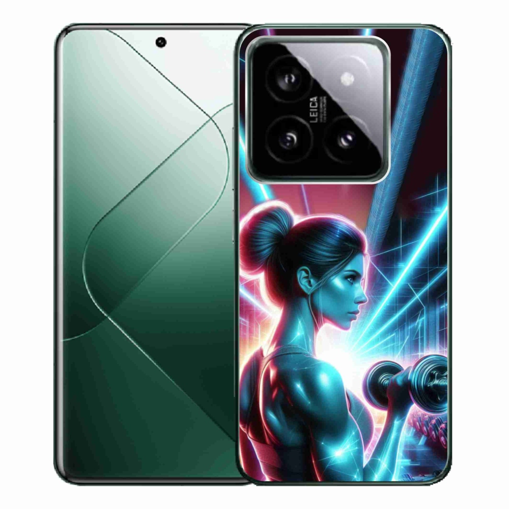 Gelový kryt mmCase na Xiaomi 14 Pro - posilování