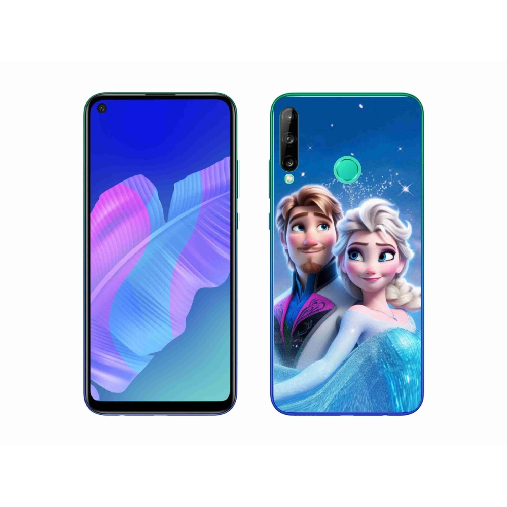 Gelový kryt mmCase na Huawei P40 Lite E - ledové království 1
