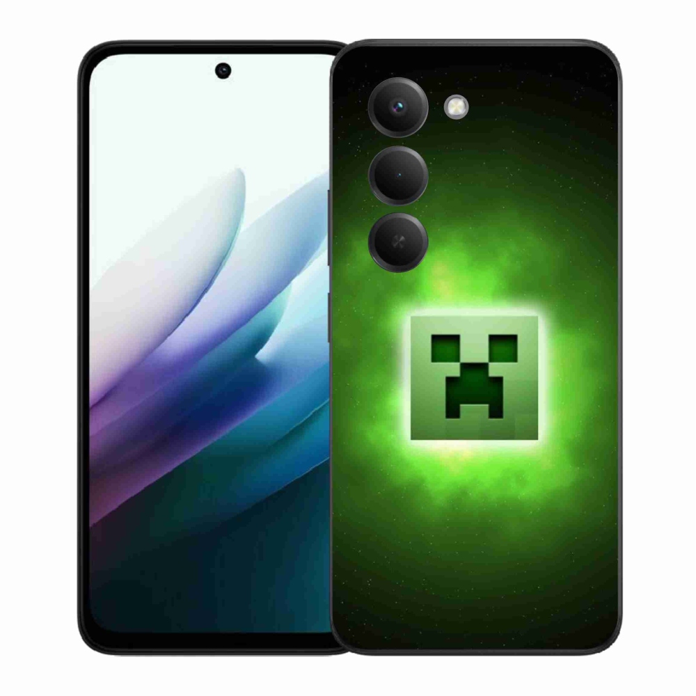 Gelový kryt mmCase na Xiaomi Redmi 15 4G/5G (171mm) - minecraft