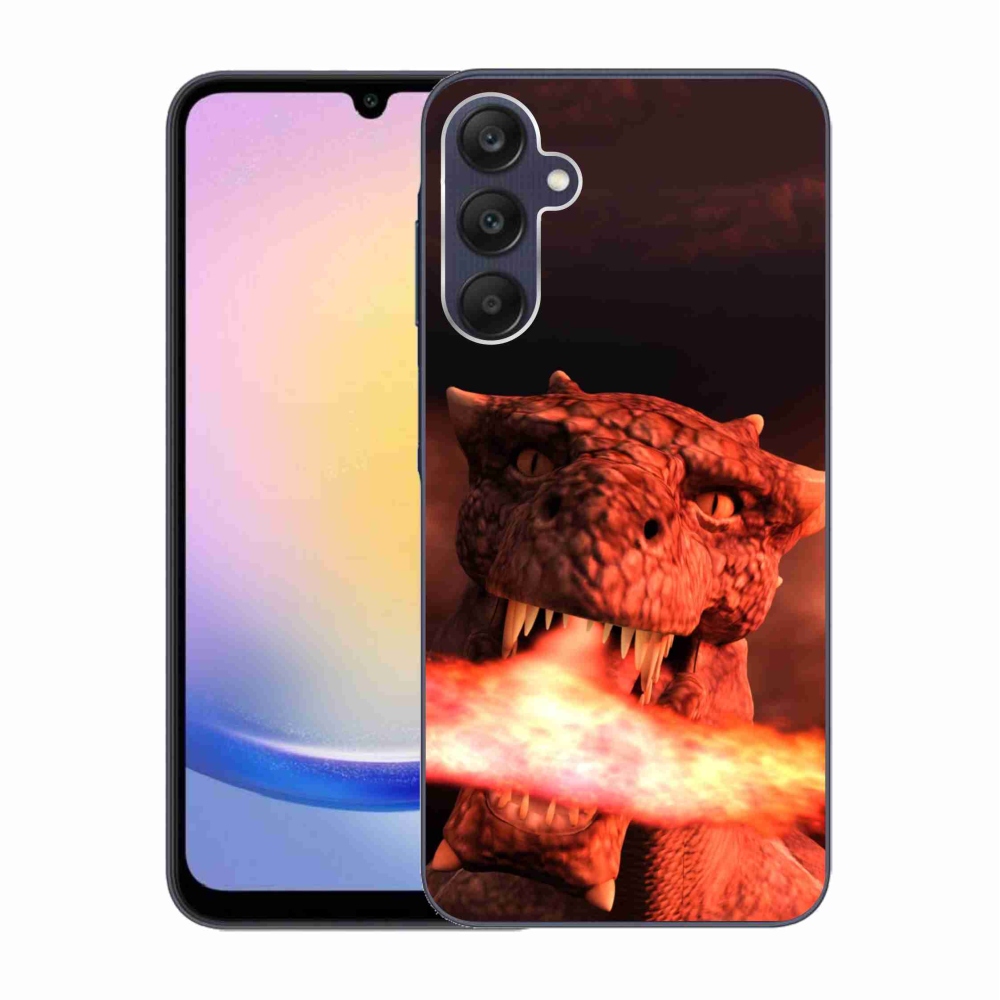 Gelový kryt mmCase na Samsung Galaxy A25 5G - drak
