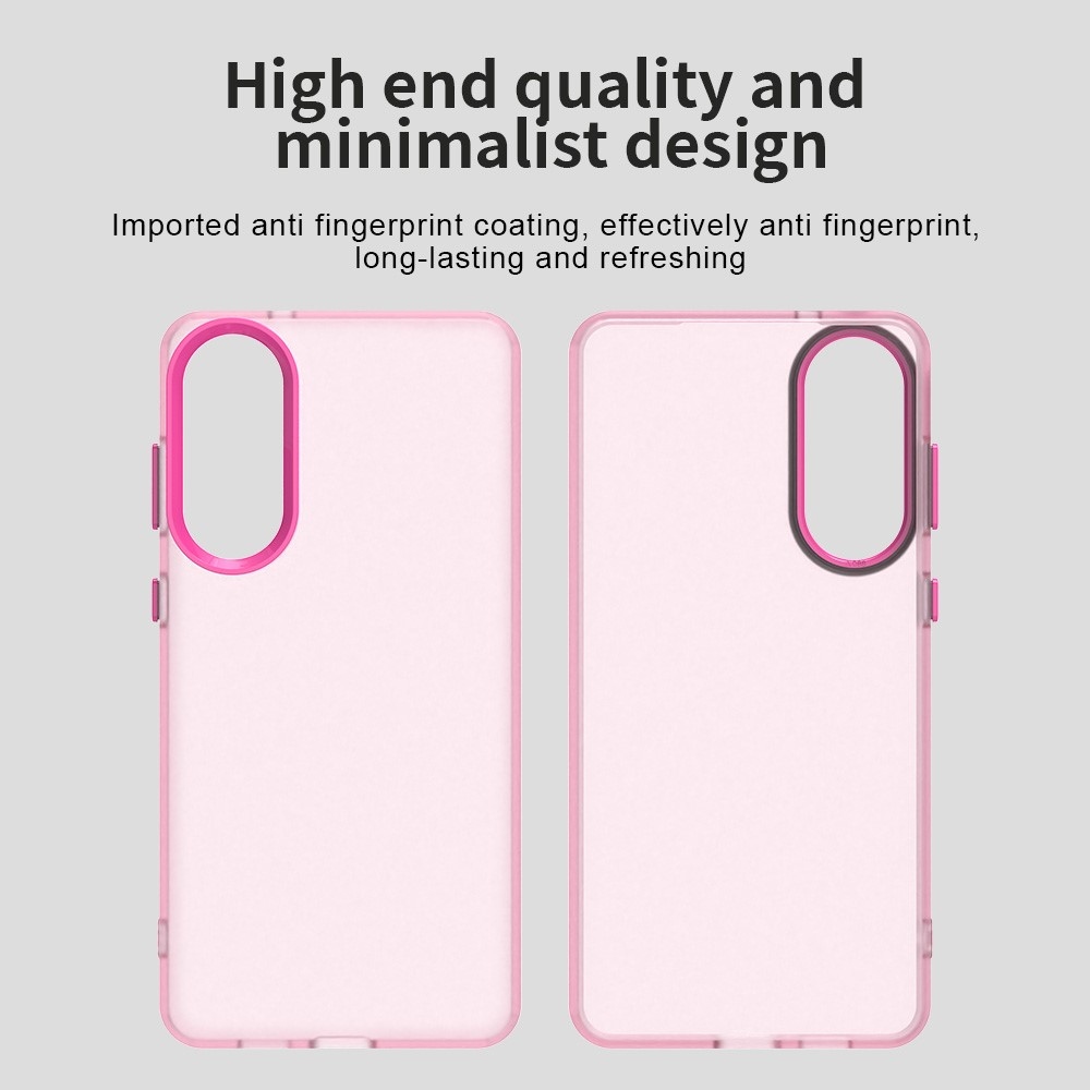 Candys matný gelový obal na Samsung Galaxy S25 Edge - rose