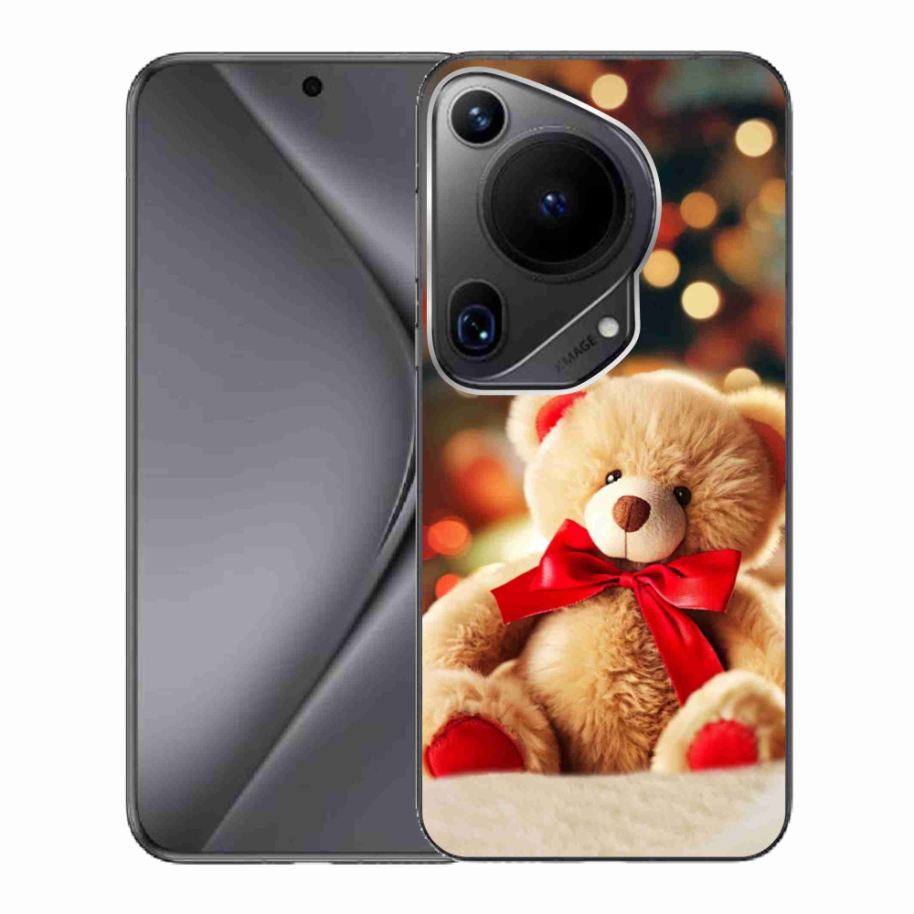 Gelový kryt mmCase na Huawei Pura 70 Ultra - plyšový medvídek