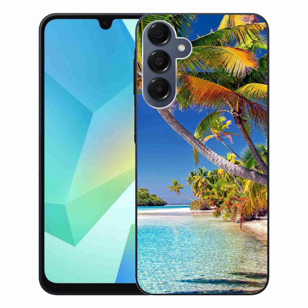 Gelový obal mmCase na Samsung Galaxy A16 4G/5G - mořská pláž