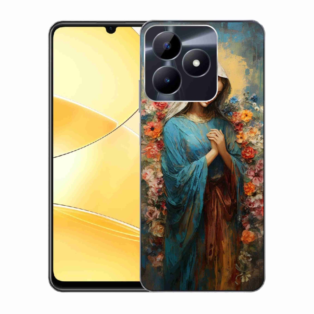 Gelový kryt mmCase na Realme C51/C53 - svatá žena
