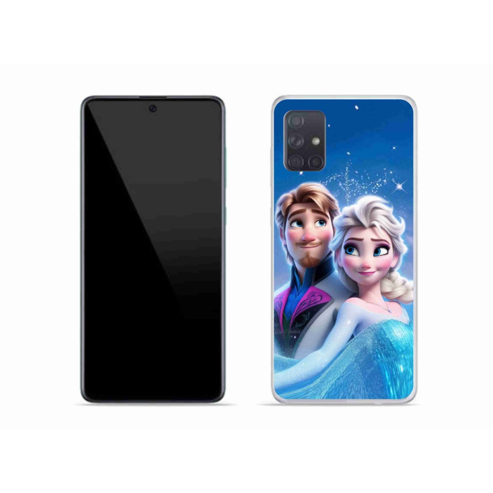 Gelový kryt mmCase na Samsung Galaxy A51 - ledové království 1