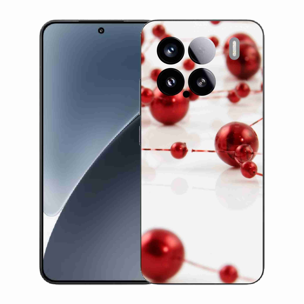 Gelový kryt mmCase na Xiaomi 15 - vánoční řetěz