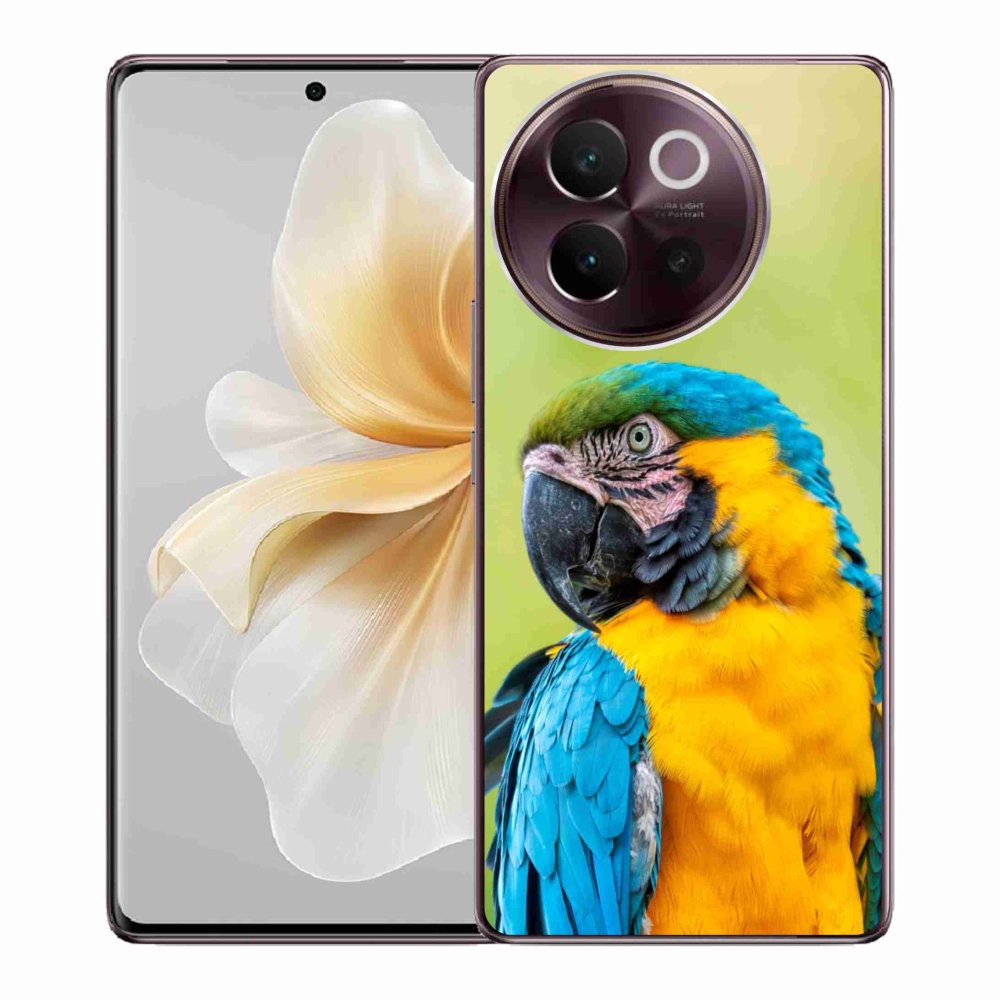 Gelový obal mmCase na Vivo V40 Lite 5G - papoušek ara 2