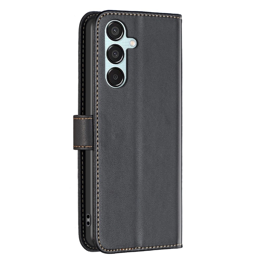 BNF knížkové pouzdro na Samsung Galaxy M15 5G - černé