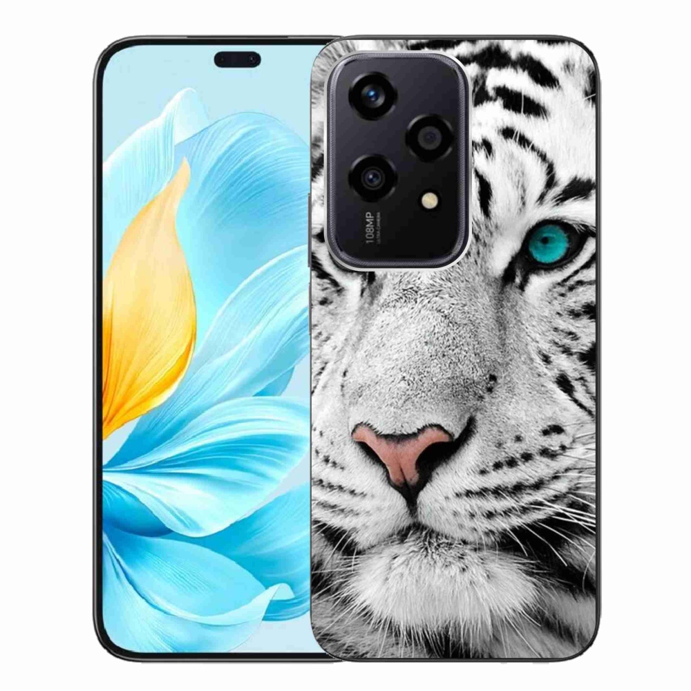 Gelový kryt mmCase na Honor 200 Lite 5G - bílý tygr