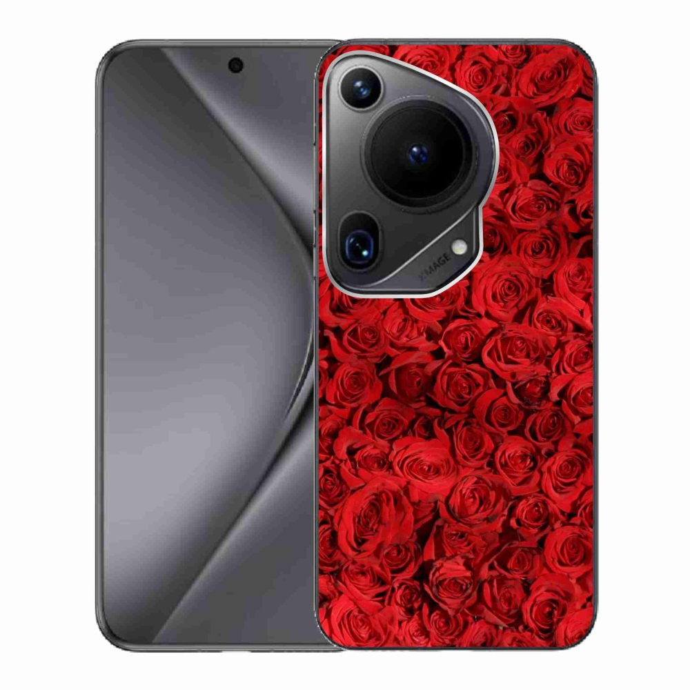 Gelový kryt mmCase na Huawei Pura 70 Ultra - růže