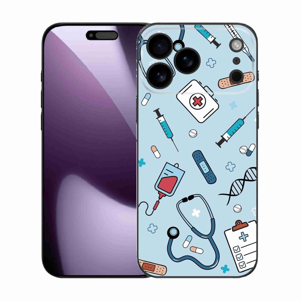 Gelový kryt mmCase na iPhone 17 Pro Max - zdravotnictví 1