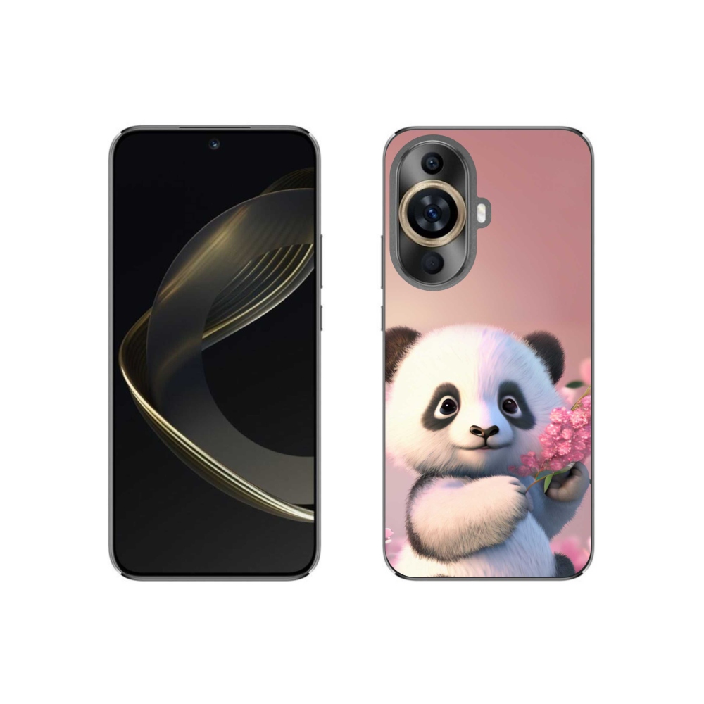 Gelový kryt mmCase na Huawei Nova 11 - roztomilá panda