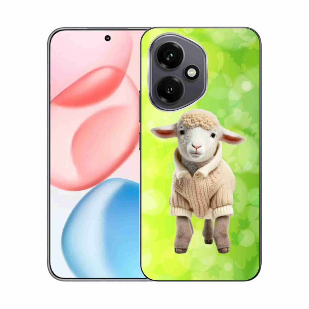Gelový kryt mmCase na Honor 400 - jehně ve svetru
