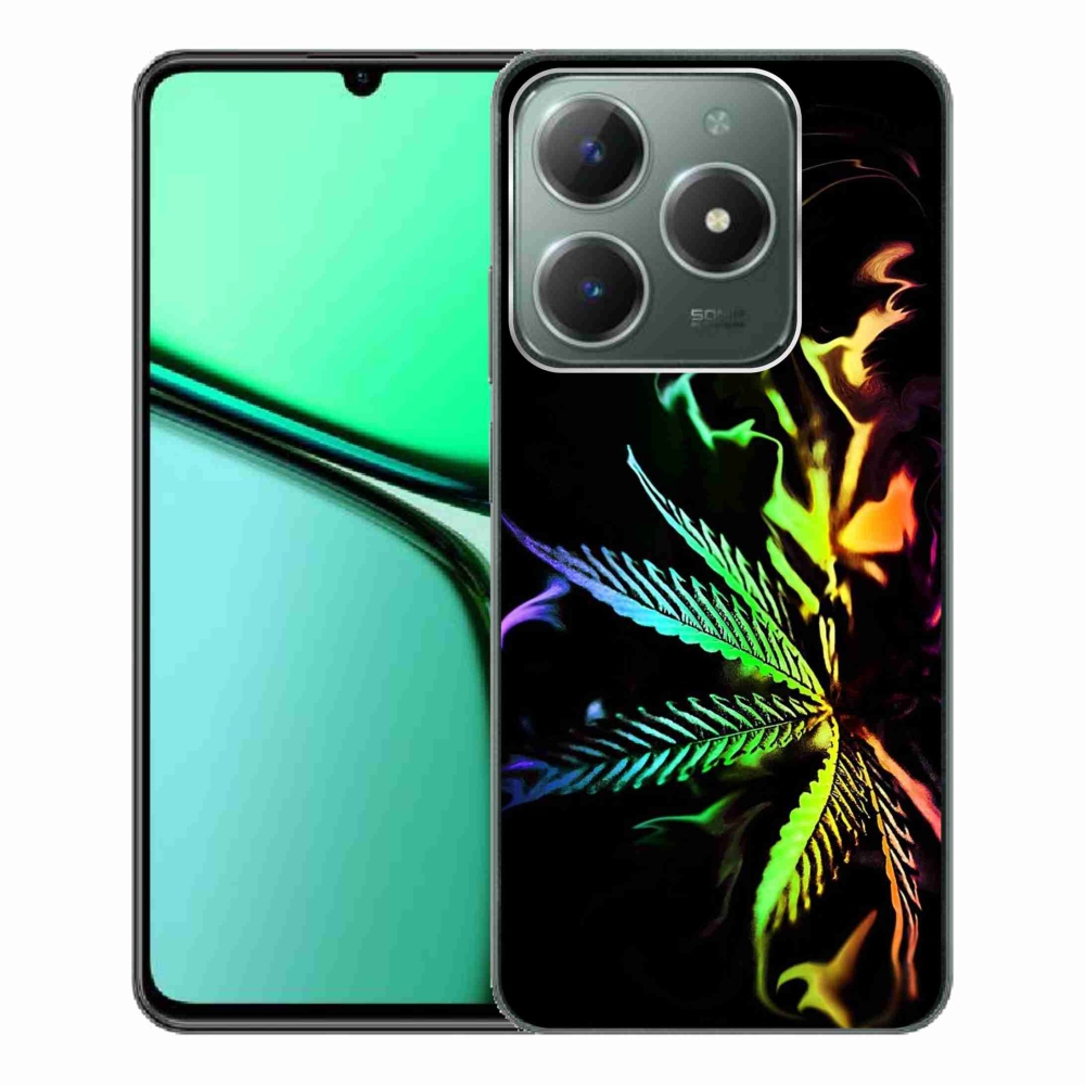 Gelový kryt mmCase na Realme C61 - konopí 2