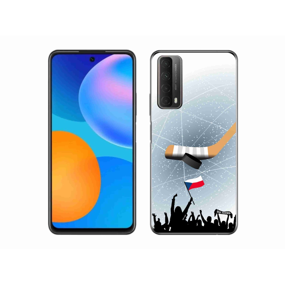 Gelový kryt mmCase na Huawei P Smart (2021) - fanoušci hokeje